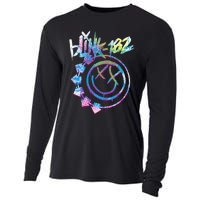 Colourful Inset Rock Music By Rock Off Gift Cooling Performance Long Sleeve Crew