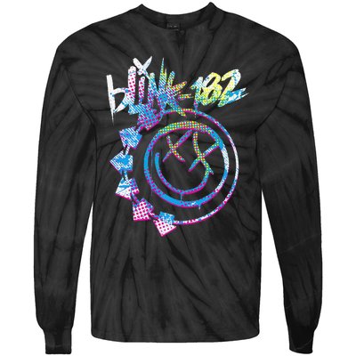 Colourful Inset Rock Music By Rock Off Gift Tie-Dye Long Sleeve Shirt