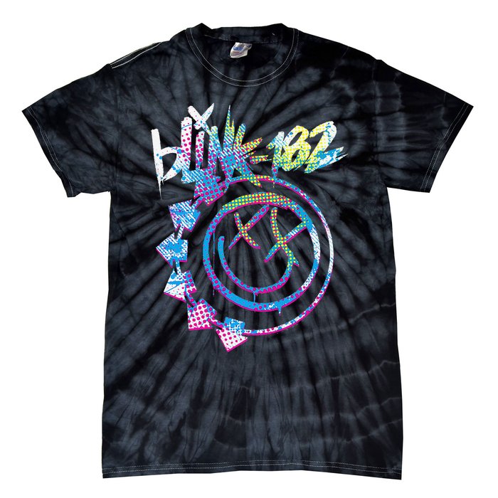 Colourful Inset Rock Music By Rock Off Gift Tie-Dye T-Shirt