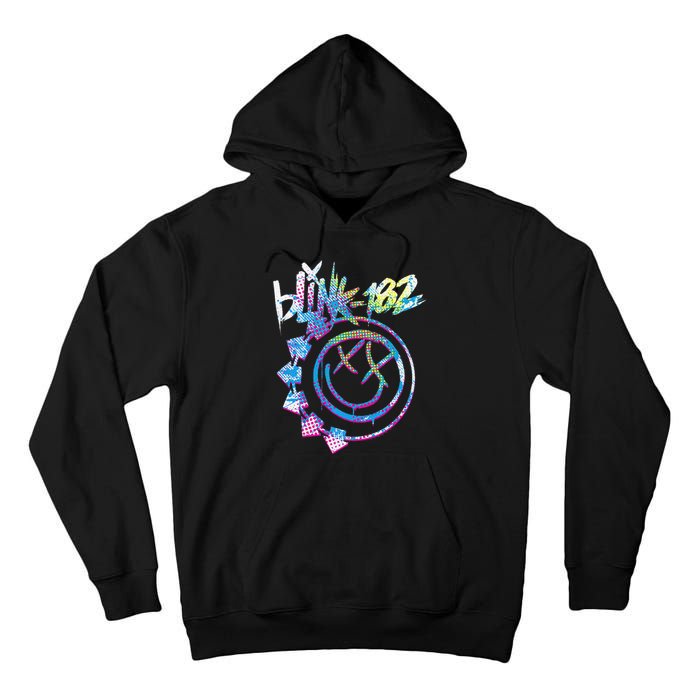 Colourful Inset Rock Music By Rock Off Gift Tall Hoodie