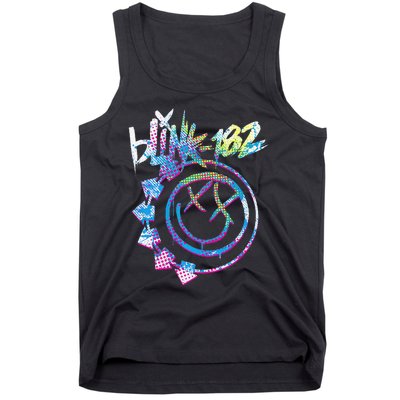 Colourful Inset Rock Music By Rock Off Gift Tank Top