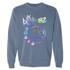 Colourful Inset Rock Music By Rock Off Gift Garment-Dyed Sweatshirt