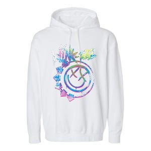 Colourful Inset Rock Music By Rock Off Gift Garment-Dyed Fleece Hoodie