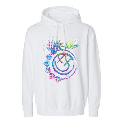 Colourful Inset Rock Music By Rock Off Gift Garment-Dyed Fleece Hoodie