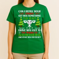 Can I Refill Your Eggnog Funny Christmas Vacation T-Shirt