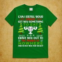 Can I Refill Your Eggnog Funny Christmas Vacation T-Shirt
