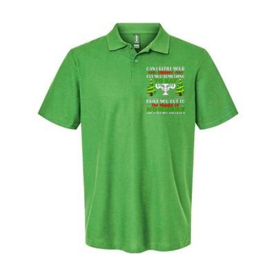 Can I Refill Your Eggnog Funny Christmas Vacation Softstyle Adult Sport Polo