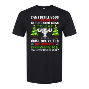 Can I Refill Your Eggnog Funny Christmas Vacation Softstyle CVC T-Shirt