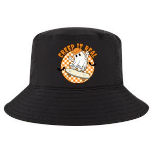 Creep It Real Skater Ghost Halloween Retro Cool Comfort Performance Bucket Hat