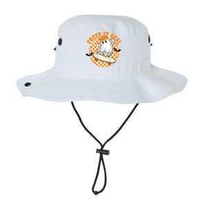 Creep It Real Skater Ghost Halloween Retro Legacy Cool Fit Booney Bucket Hat