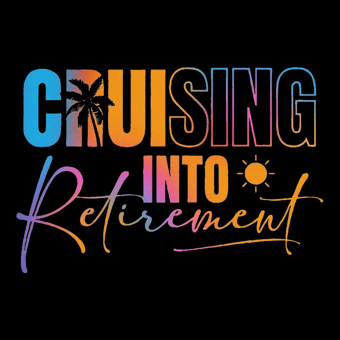 Cruising Into Retirement Journey Cruise Squad Family Cooling Performance Crew T-Shirt