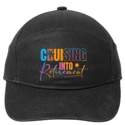 Cruising Into Retirement Journey Cruise Squad Family 7-Panel Snapback Hat