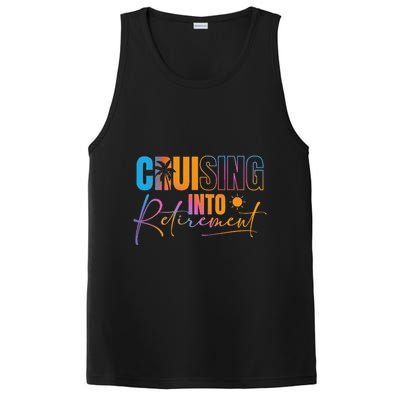 Cruising Into Retirement Journey Cruise Squad Family PosiCharge Competitor Tank