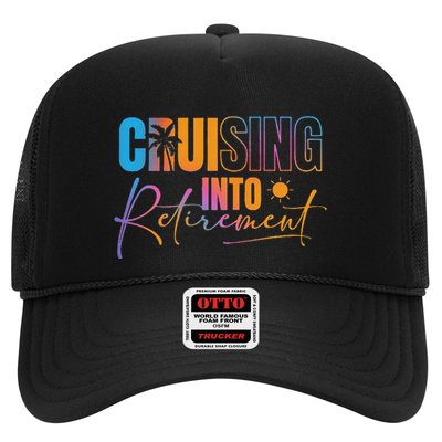 Cruising Into Retirement Journey Cruise Squad Family Trucker Hat