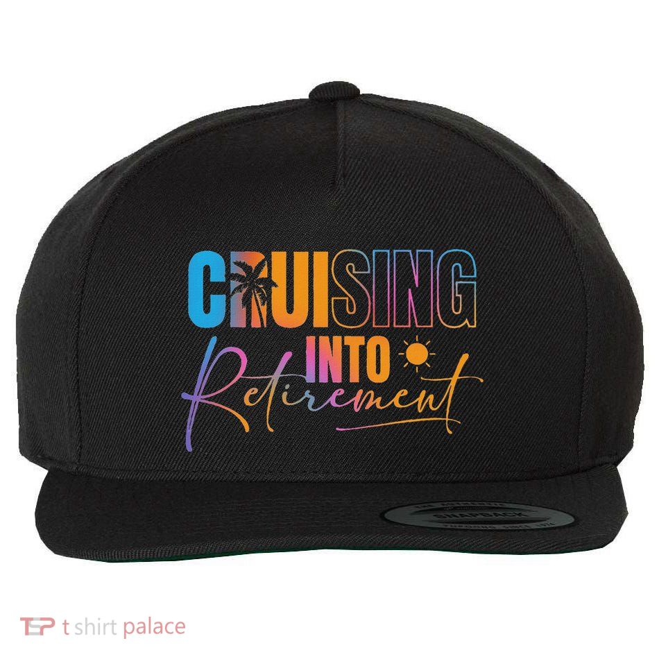 Cruising Into Retirement Journey Cruise Squad Family Wool Snapback Cap
