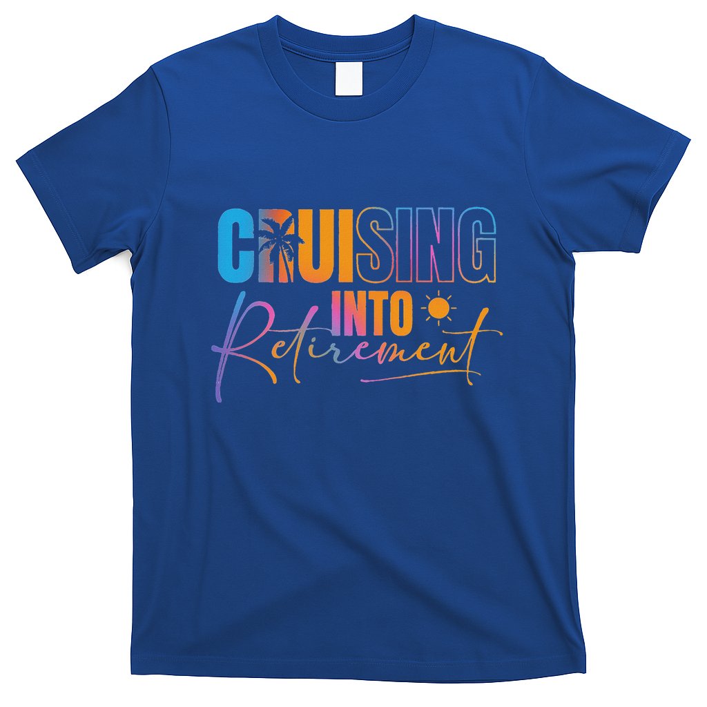 Cruising Into Retirement Journey Cruise Squad Family T-Shirt