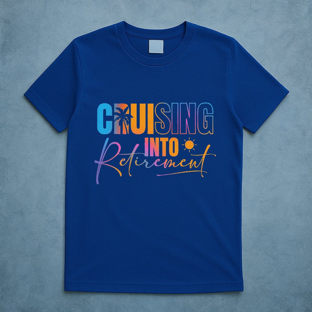 Cruising Into Retirement Journey Cruise Squad Family T-Shirt