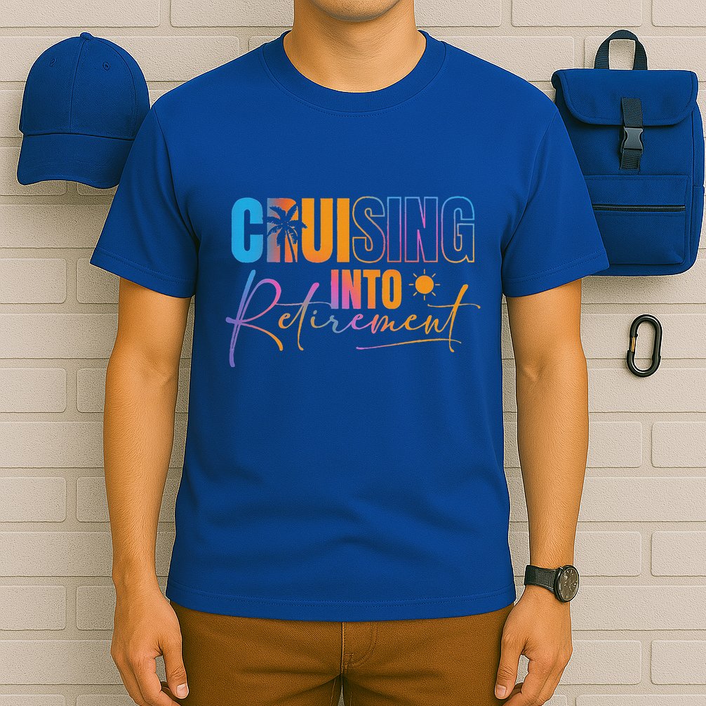 Cruising Into Retirement Journey Cruise Squad Family T-Shirt