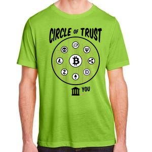 Circle Of Trust Cryptocurrency Adult ChromaSoft Performance T-Shirt