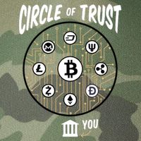 Circle Of Trust Cryptocurrency Legacy Tie Dye Trucker Hat