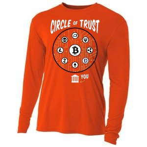 Circle Of Trust Cryptocurrency Cooling Performance Long Sleeve Crew