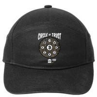 Circle Of Trust Cryptocurrency 7-Panel Snapback Hat