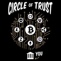 Circle Of Trust Cryptocurrency 7-Panel Snapback Hat