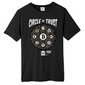 Circle Of Trust Cryptocurrency Tall Fusion ChromaSoft Performance T-Shirt