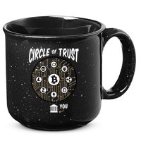 Circle Of Trust Cryptocurrency 15oz Campfire Ceramic Mug