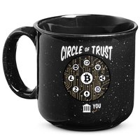 Circle Of Trust Cryptocurrency 15oz Campfire Ceramic Mug