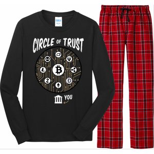 Circle Of Trust Cryptocurrency Long Sleeve Pajama Set