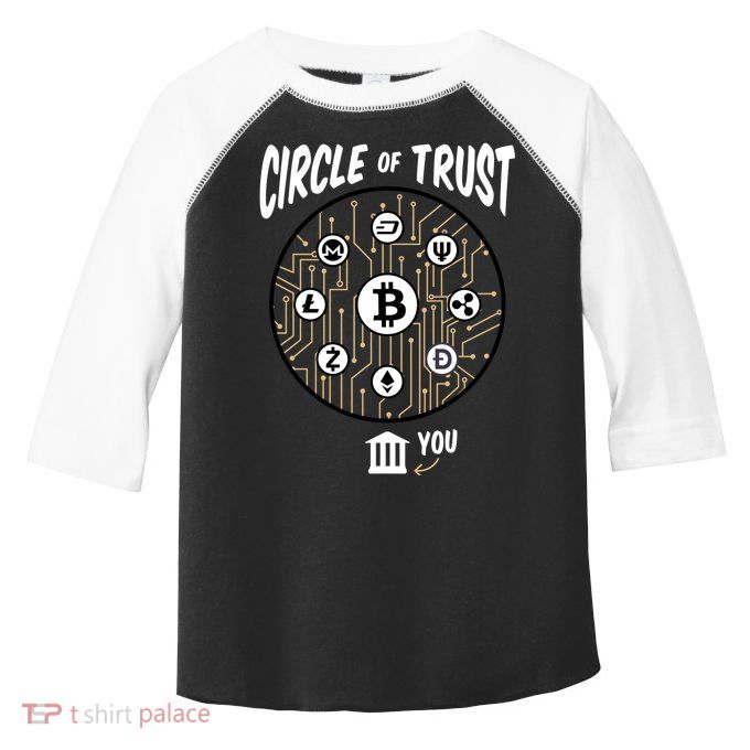 Circle Of Trust Cryptocurrency Toddler Fine Jersey T-Shirt