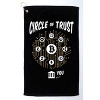 Circle Of Trust Cryptocurrency Golf Towel