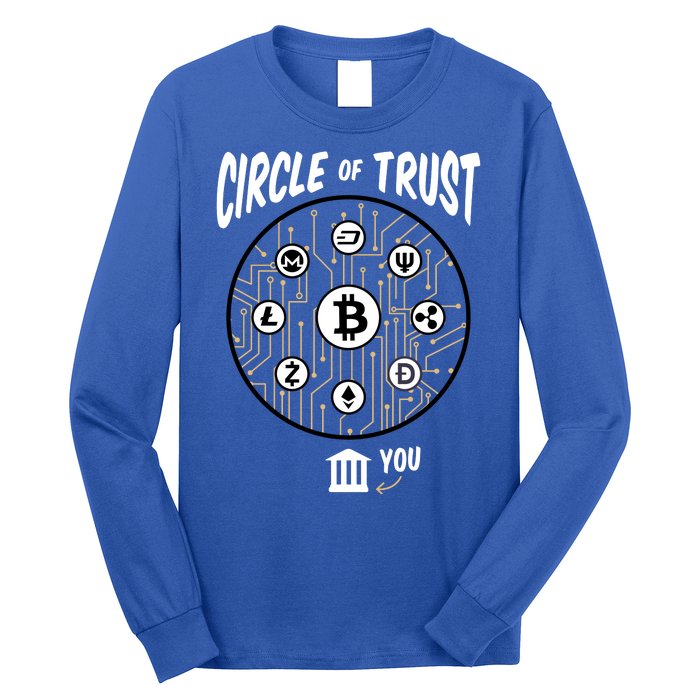 Circle Of Trust Cryptocurrency Long Sleeve Shirt