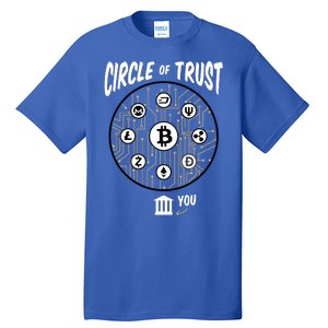 Circle Of Trust Cryptocurrency Tall T-Shirt