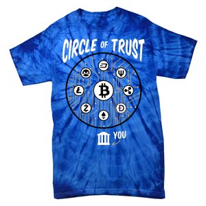 Circle Of Trust Cryptocurrency Tie-Dye T-Shirt