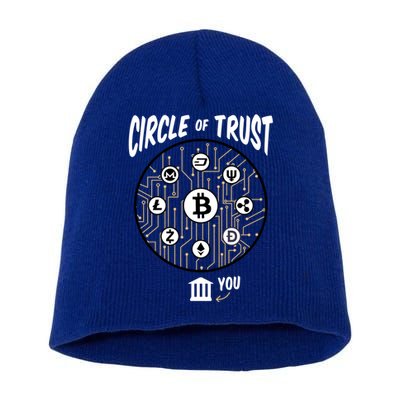 Circle Of Trust Cryptocurrency Short Acrylic Beanie