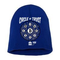 Circle Of Trust Cryptocurrency Short Acrylic Beanie