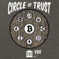 Circle Of Trust Cryptocurrency Cotton Canvas Backpack