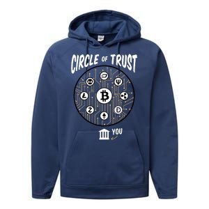 Circle Of Trust Cryptocurrency Performance Fleece Hoodie