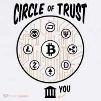 Circle Of Trust Cryptocurrency Garment-Dyed Sweatshirt