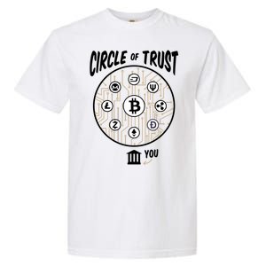 Circle Of Trust Cryptocurrency Garment-Dyed Heavyweight T-Shirt