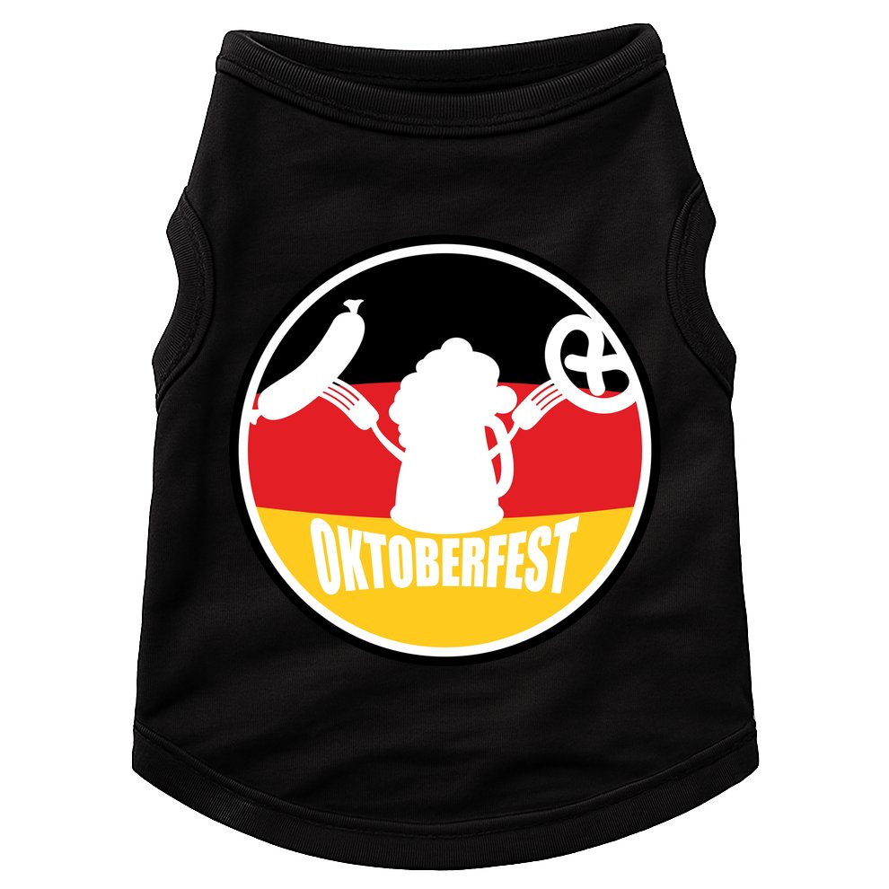 Circle Oktoberfest Logo Doggie Tank