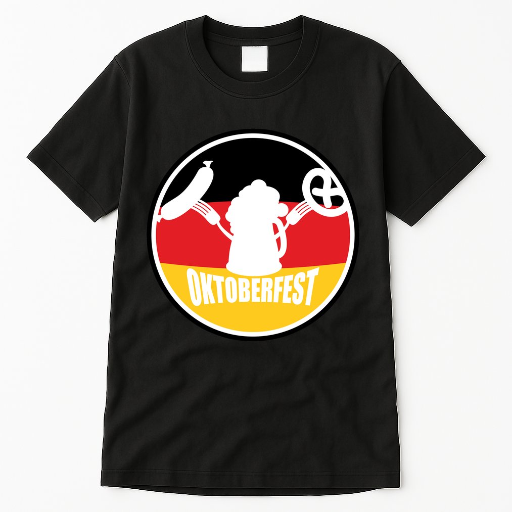 Circle Oktoberfest Logo Tall T-Shirt