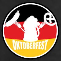Circle Oktoberfest Logo Adult Drive Performance Visor