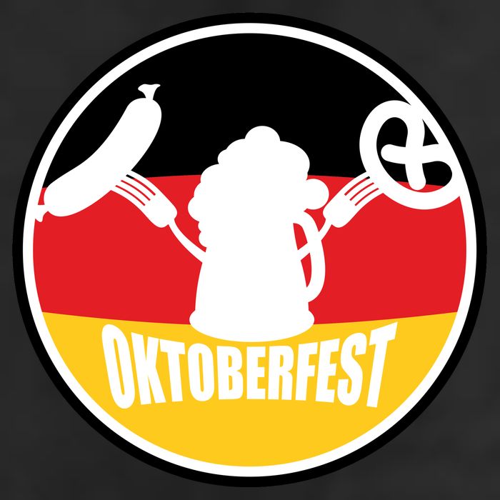 Circle Oktoberfest Logo Adult Drive Performance Visor