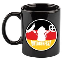 Circle Oktoberfest Logo 11oz C Handle Ceramic Mug