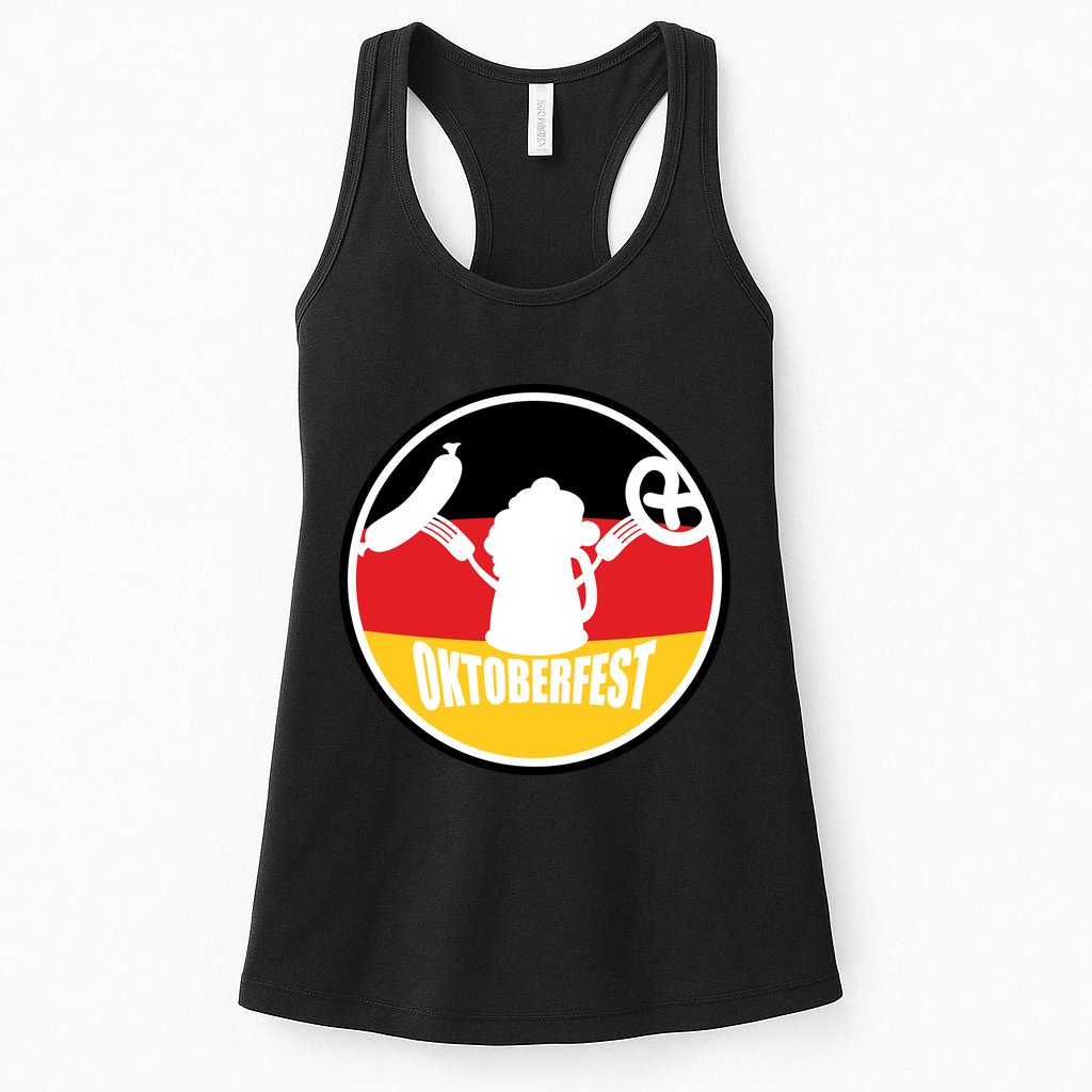 Circle Oktoberfest Logo Womens Tank Top