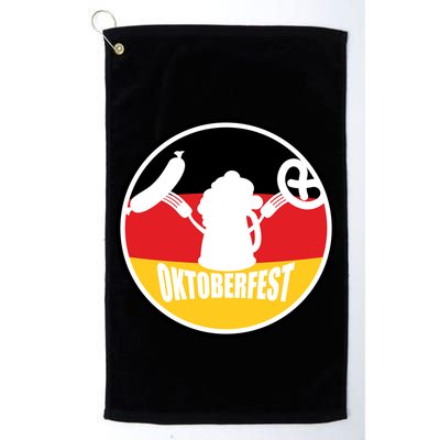 Circle Oktoberfest Logo Golf Towel