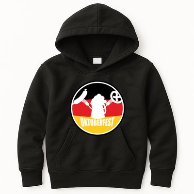 Circle Oktoberfest Logo Kids Hoodie